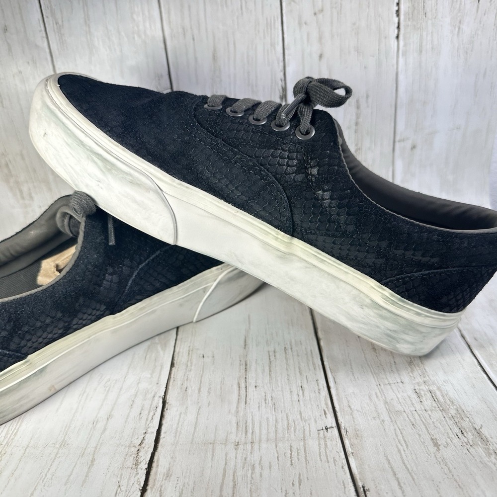Vans Era Platform Animal Emboss/Black Women  9.5 Men 8.0 size‎ - Picture 10 of 15